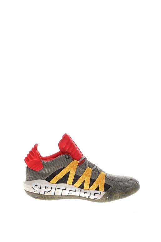 adidas Performance-Unisex παπούτσια basketball adidas Performance Dame 6 γκρι κόκκινα