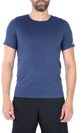 adidas Performance-Ανδρικό t-shirt adidas Performance TECH H.RDY μπλε