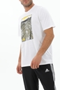 adidas Performance-Ανδρικό t-shirt adidas Performance HK6742 M SKT PH G λευκό