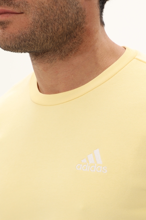 adidas Performance-Ανδρική φούτερ μπλούζα adidas Performance HL2285 M FEELCOZY κίτρινη