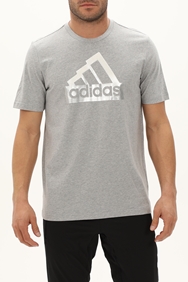 adidas Performance-Ανδρικό t-shirt adidas Performance II3467 GRAPHIC γκρι