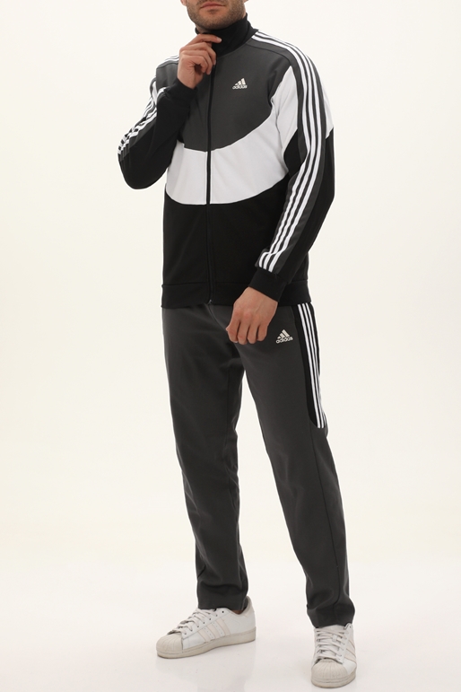 adidas Performance-Ανδρικό σετ φόρμας adidas Performance IJ6075 TRACKSUIT γκρι