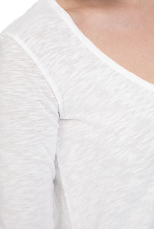 AMERICAN VINTAGE-Γυναικεία μπλούζα AMERICAN VINTAGE λευκή               