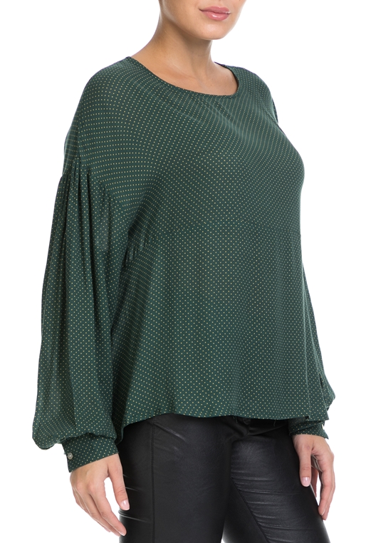 AMERICAN VINTAGE-Γυναικεία μπλούζα AMERICAN VINTAGE πράσινη         