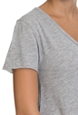 AMERICAN VINTAGE-Γυναικείο T-shirt AMERICAN VINTAGE γκρι         