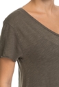 AMERICAN VINTAGE-Γυναικείο T-shirt AMERICAN VINTAGE λαδί         