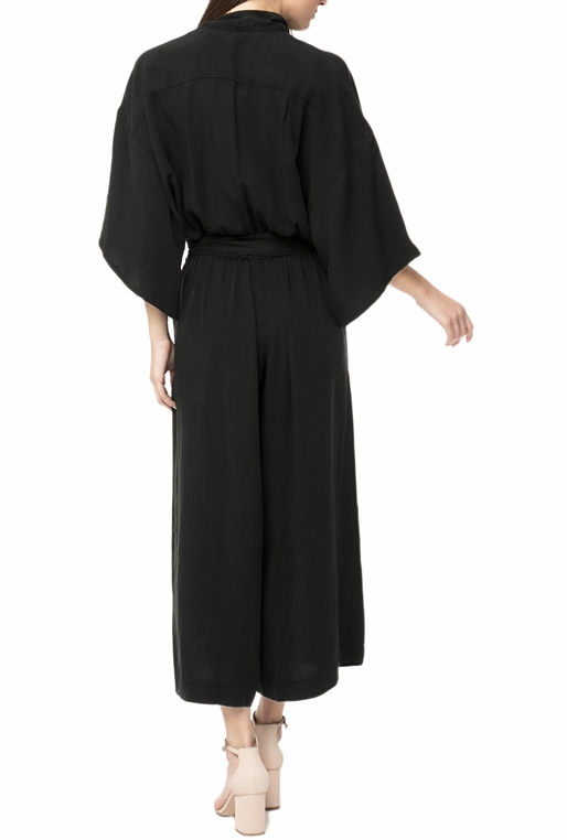 AMERICAN VINTAGE-Γυναικεία ολόσωμη φόρμα JANE170E18 AMERICAN VINTAGE μαύρη