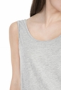 AMERICAN VINTAGE-Γυναικεία αμάνικη μπλούζα JOC40E18 γκρι 