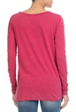 AMERICAN VINTAGE-Γυναικεία μπλούζα AMERICAN VINTAGE ροζ     