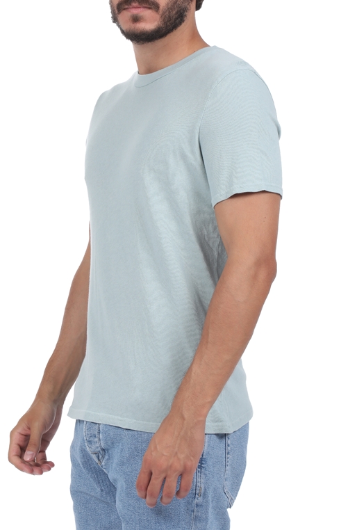 AMERICAN VINTAGE-Ανδρικό t-shirt AMERICAN VINTAGE γαλάζιο
