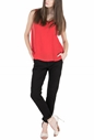 AMERICAN VINTAGE-Γυναικεία αμάνικη μπλούζα MEA188TE18 κόκκινη 