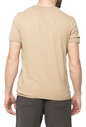 AMERICAN VINTAGE-Ανδρική κοντομάνικη μπλούζα MLAMA5E18 μπεζ 