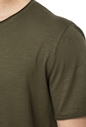 AMERICAN VINTAGE-Ανδρική κοντομάνικη μπλούζα MLAMA5E18 χακί 