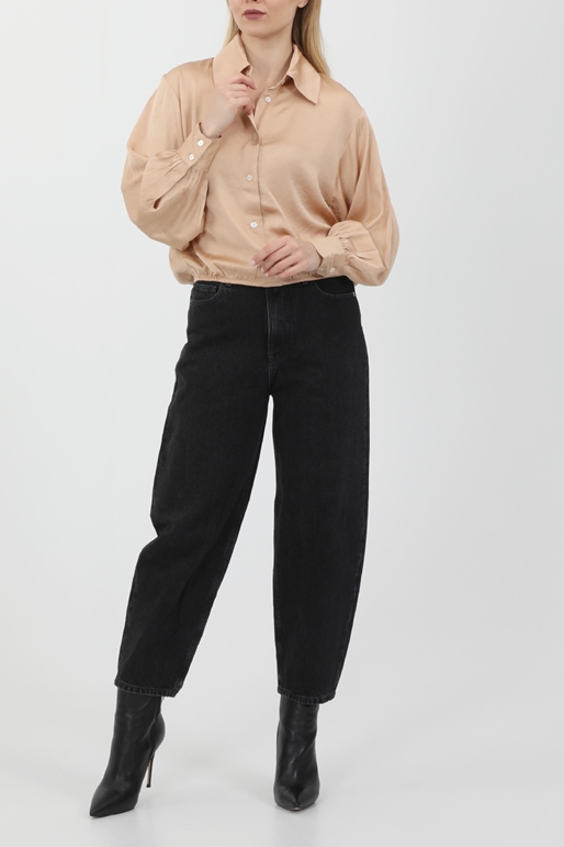 AMERICAN VINTAGE-Γυναικείο πουκάμισο AMERICAN VINTAGE WID06C εκρού 