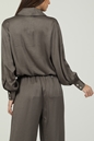 AMERICAN VINTAGE-Γυναικείο πουκάμισο AMERICAN VINTAGE WID06C εκρού μεταλλικό