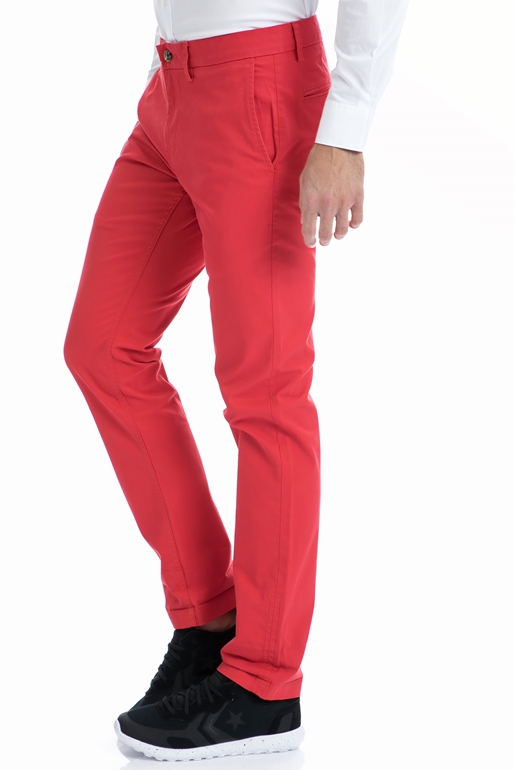 BEN SHERMAN-Ανδρικό παντελόνι Ben Sherman κόκκινο