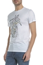 BOSS -Ανδρική κοντομάνικη μπλούζα BOSS Jersey Tauno λευκή