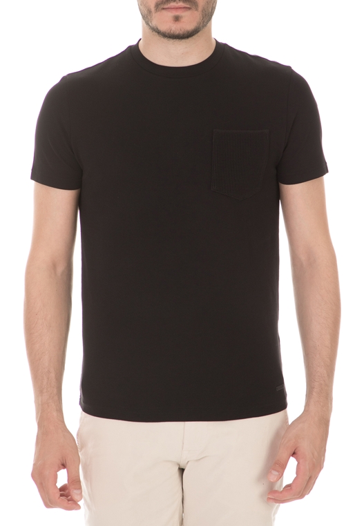 BOSS-Ανδρική κοντομάνικη μπλούζα BOSS μαύρη