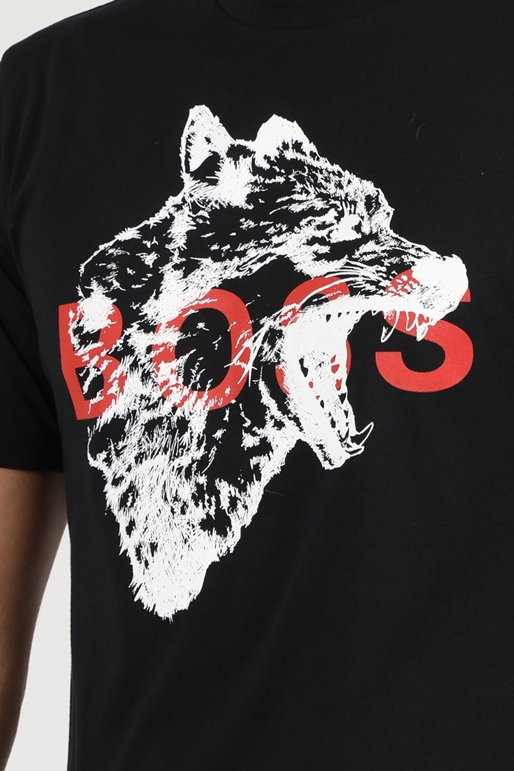 BOSS -Ανδρικό t-shirt BOSS TDraw μαύρο