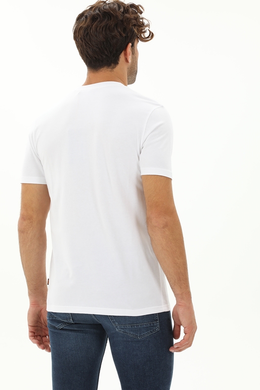 BOSS -Ανδρικό t-shirt BOSS 50503535 JERSEY TeFragile λευκό