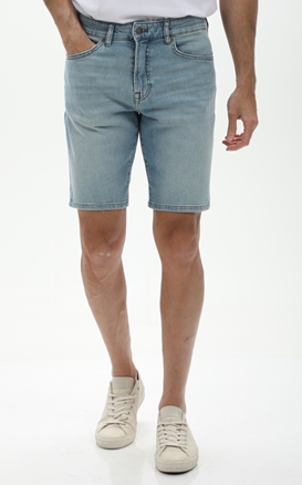 BOSS-Ανδρική jean βερμούδα BOSS 50513490 Re.Maine-Shorts BC μπλε