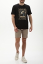 BOSS-Ανδρικό t-shirt BOSS 50516012 JERSEY Te_Tucan μαύρο