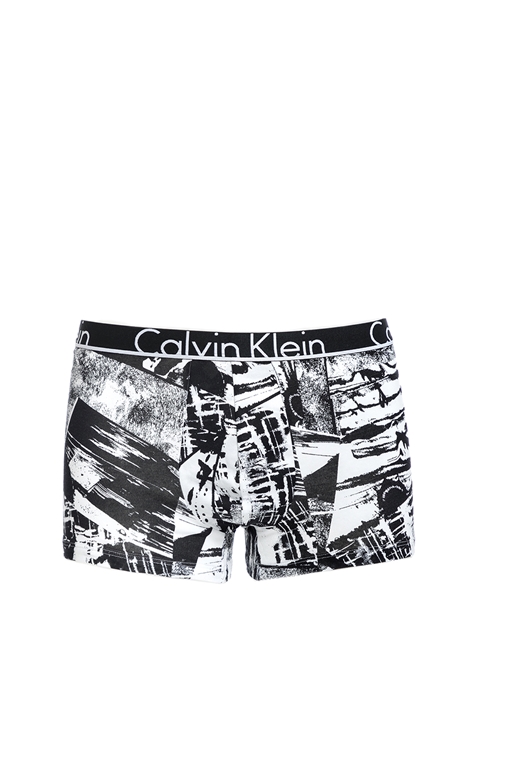 CK UNDERWEAR-Μπόξερ Calvin Klein λευκό-μαύρο