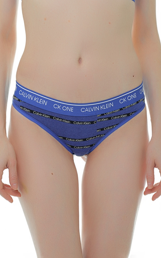 Calvin Klein Underwear-Chiloti tanga cu imprimeu grafic logo