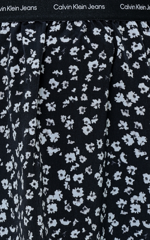 Calvin Klein Jeans-Fusta mini cu imprimeu floral