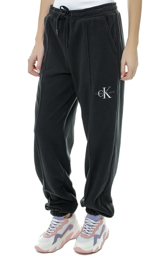 Calvin Klein Jeans-Pantaloni sport cu logo brodat