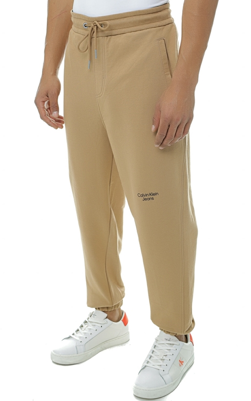 Calvin Klein Jeans-Pantaloni sport relaxed fit cu logo