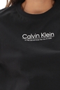 CALVIN KLEIN JEANS-Γυναικείο t-shirt CALVIN KLEIN JEANS K20K204996 ARCHIVAL LOGO GRAPHIC μαύρο