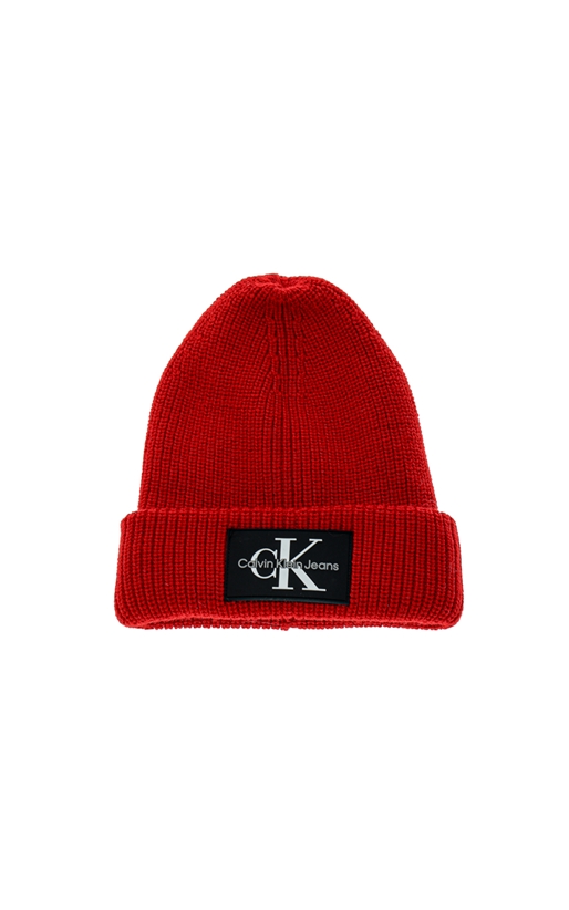 Calvin Klein Accessories-Caciula din lana cu patch logo