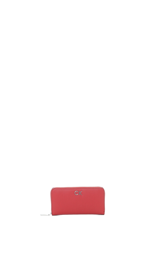 Calvin Klein Accessories-Portofel cu logo metalic