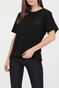 CHIARA FERRAGNI-Γυναικείο t-shirt GLITTER EYELIKE CHIARA FERRAGNI μαύρο