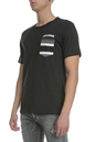 CONVERSE-Ανδρικό T-shirt CONVERSE μαύρο 