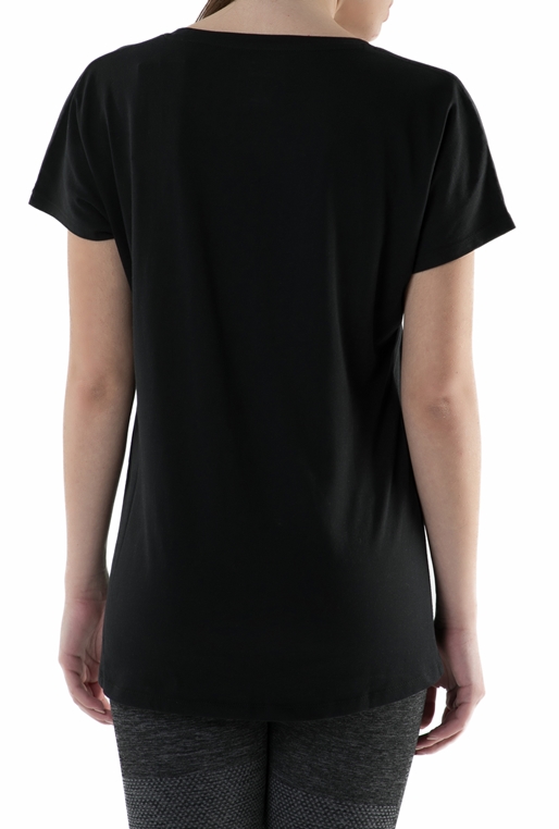 CONVERSE-Γυναικείο T-shirt Converse floral μαύρο