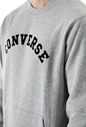 CONVERSE-Ανδρική φούτερ μπλούζα CONVERSE γκρι 