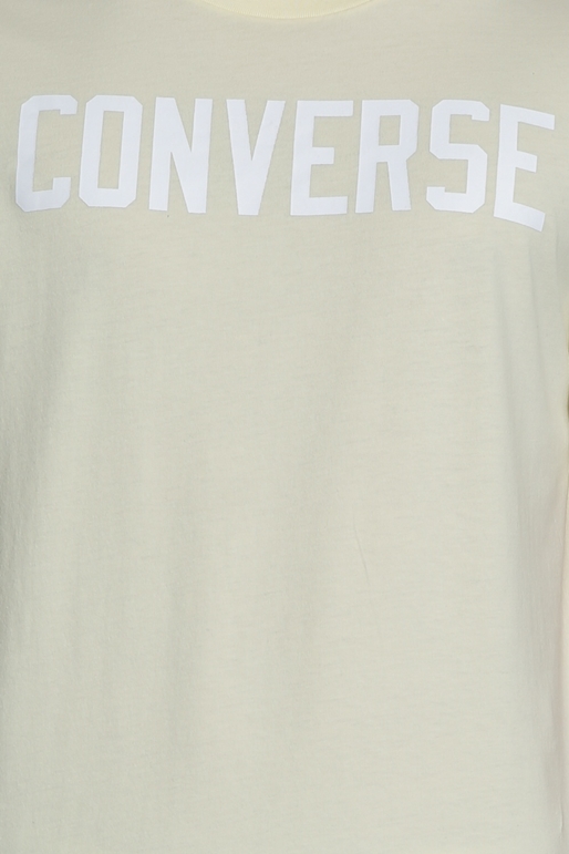 CONVERSE-Ανδρική κοντομάνικη μπλούζα CONVERSE κίτρινη 