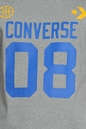 CONVERSE-Ανδρική κοντομάνικη μπλούζα CONVERSE γκρι 