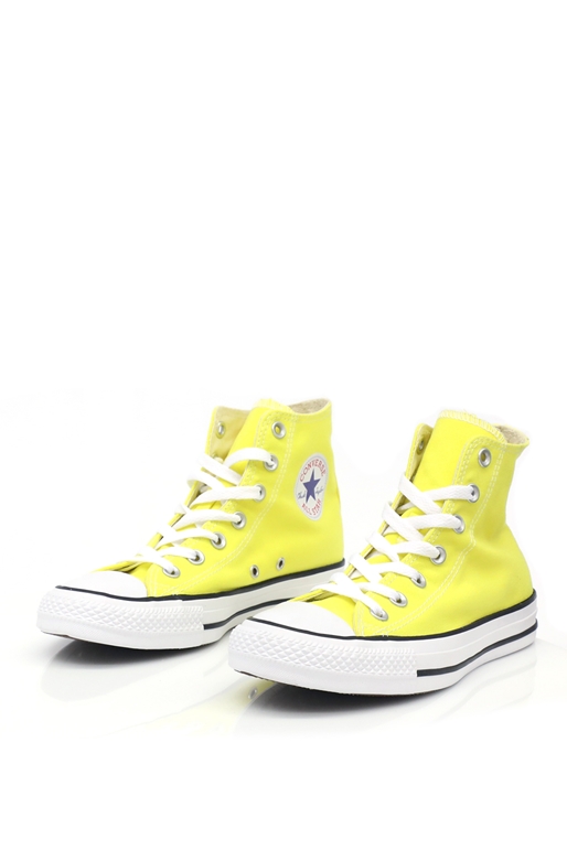 CONVERSE-Unisex παπούτσια Chuck Taylor AS HI κίτρινα
