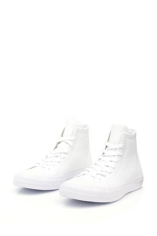CONVERSE-Unisex παπούτσια Chuck Taylor All Star NIKE FLYKNIT HI λευκά