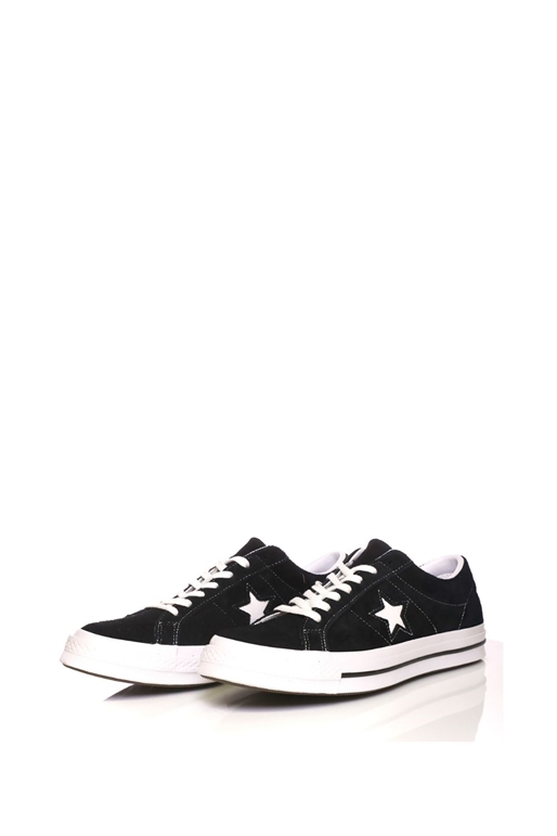 CONVERSE-Unisex sneakers CONVERSE ONE STAR μαύρα