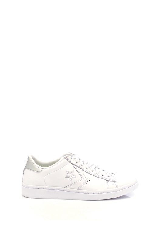 CONVERSE- Γυναικεία παπούτσια Pro Leather Metallic Ox λευκά