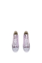 CONVERSE-Γυναικεία ψηλά sneakers CONVERSE CT AS Mid Lux μεταλλικό μοβ 