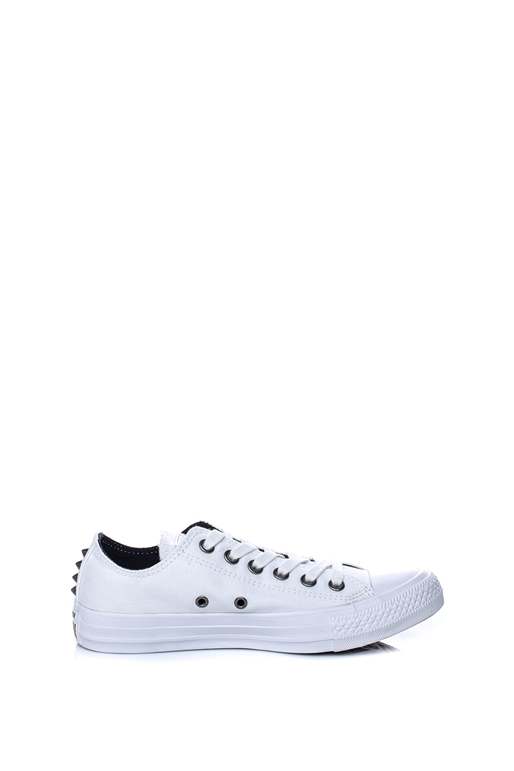 CONVERSE-Γυναικεία sneakers Converse Chuck Taylor All Star Ox λευκά με studs
