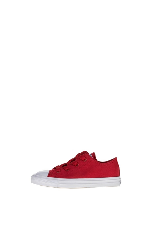 CONVERSE-Βρεφικά sneakers CONVERSE Chuck Taylor All Star II Ox κόκκινα