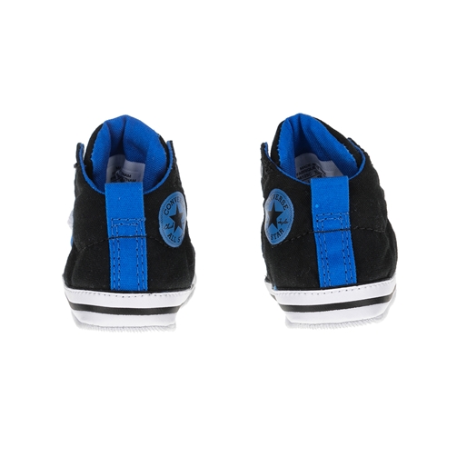 CONVERSE-Βρεφικά παπούτσια Chuck Taylor All Star First St μαύρα-μπλε 