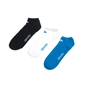 CONVERSE-Ανδρικό σετ κάλτσες CONVERSE μαύρο-άσπρο-μπλε 