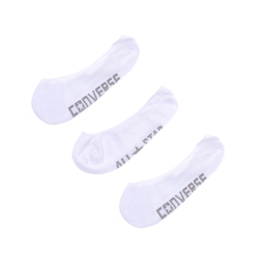 CONVERSE-Γυναικείο σετ κάλτσες CONVERSE λευκές